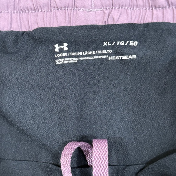 Under Armour Women's Lavender Purple Loose Athletic Shorts Size XL - Picture 8 of 9